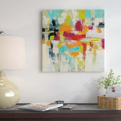 « summer soie road », reproduction d’art sur toile tendue