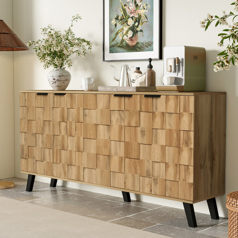 150cm Sideboard, Brown