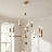 Treyvion 12 - Light Dimmable Linear Chandelier in Brass-244322790