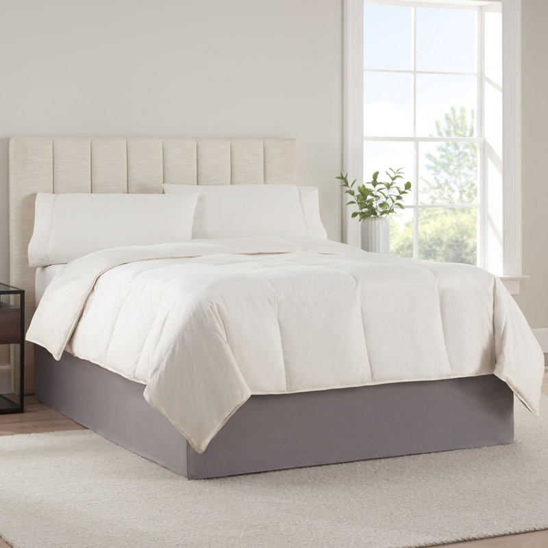 13" Bed Skirt, Twin, Dark Gray