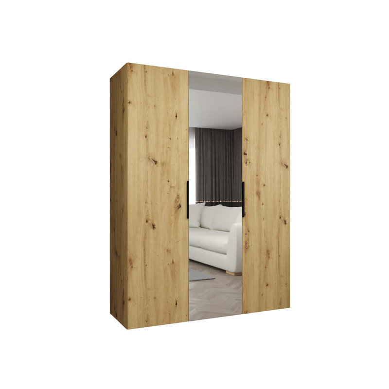 Taiyo Manufactured Wood Wardrobe, Oak