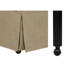 Chaise avec accoudoirs rembourrée avec roulettes cachées Modern-118700271