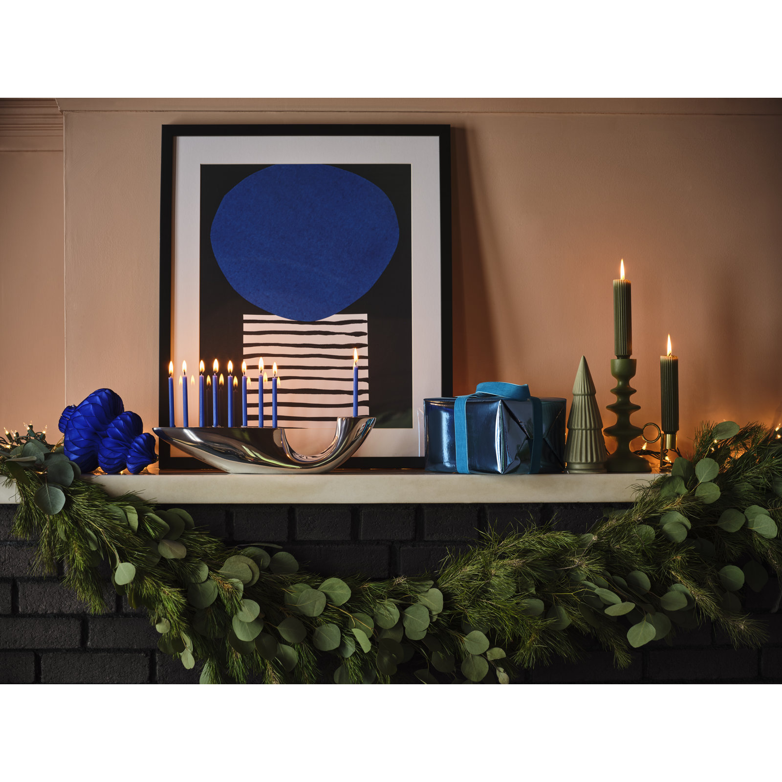 Nambe Illume Menorah