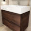 Ensemble de meuble-lavabo simple 29,9 po avec plateau Sigolf-971589579-971589581