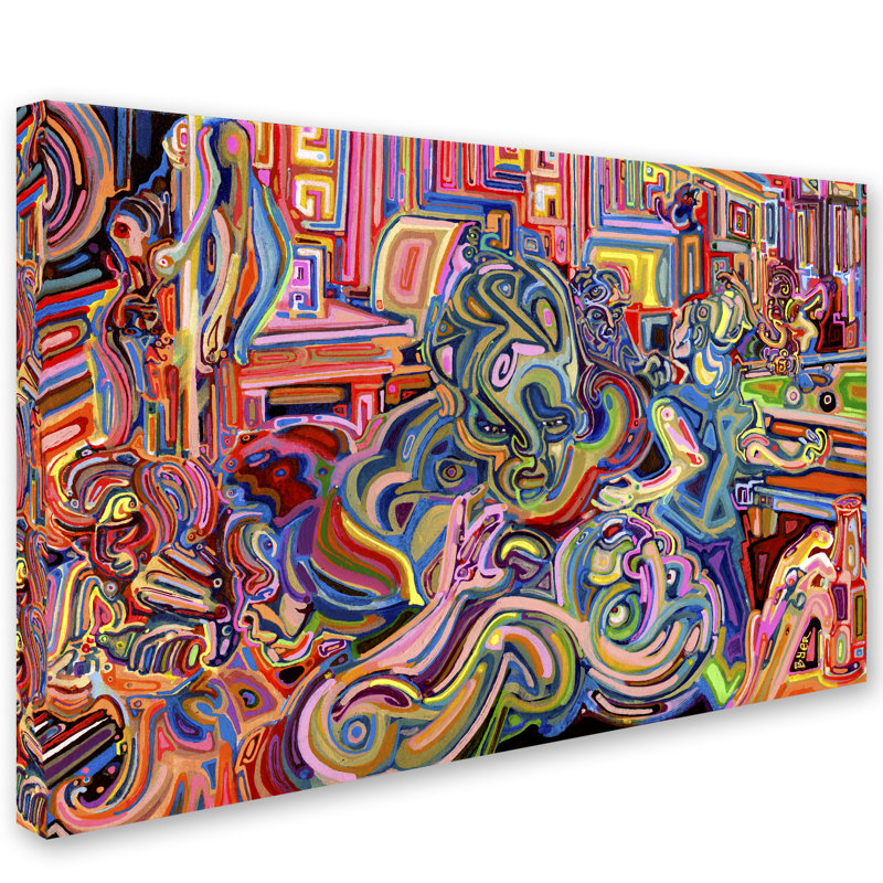 « modern diplomacy », reproduction d’impression sur toile tendue, H 16 po x l 24 po x P 2 po