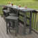 Arbnora Rectangular 4 - Person 54" Long Bar Height Dining Set
