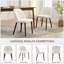 Upholstered Linen Accent in Beige
