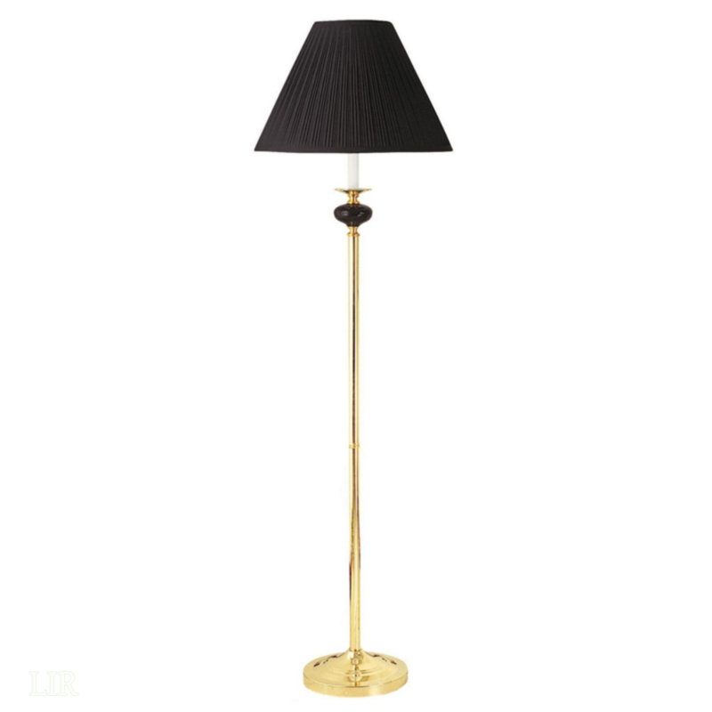 Ensemble de 3 lampes en céramique, lampes de table et sur pied, lampe de table, Noir