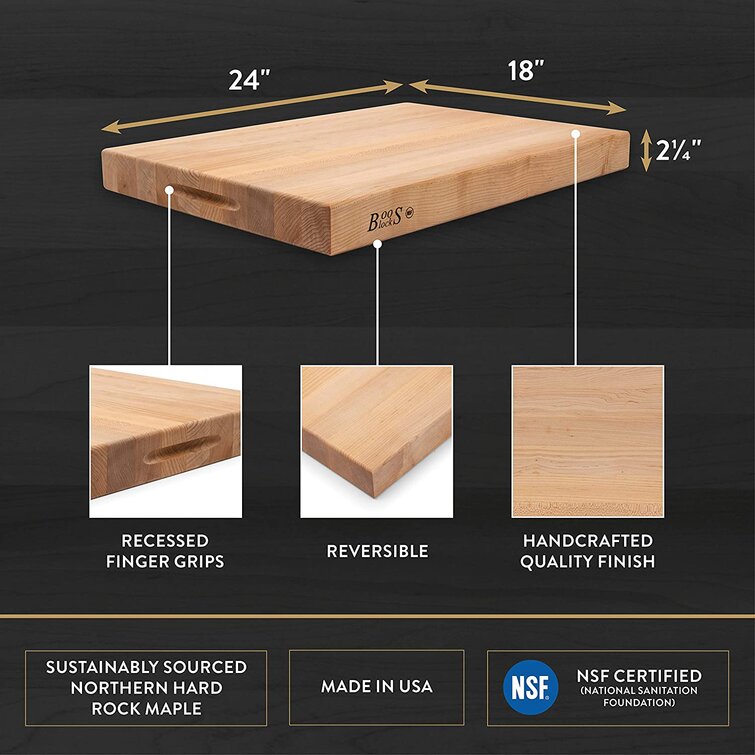 Maple Butcher Block Cutting Board - Tennessee Woodworks