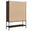 Hagley 141.5cm H x 102cm W Metal Bookcase-1836918632