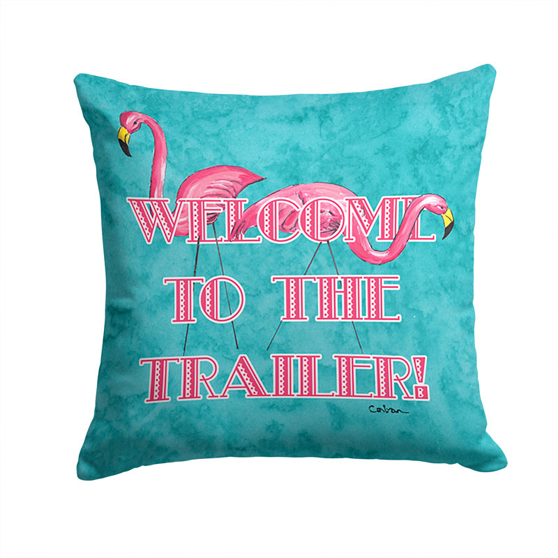 Coussin intérieur/extérieur Welcome To The Trailer