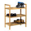 Farris 6 Pair Stackable Solid Wood Shoe Rack