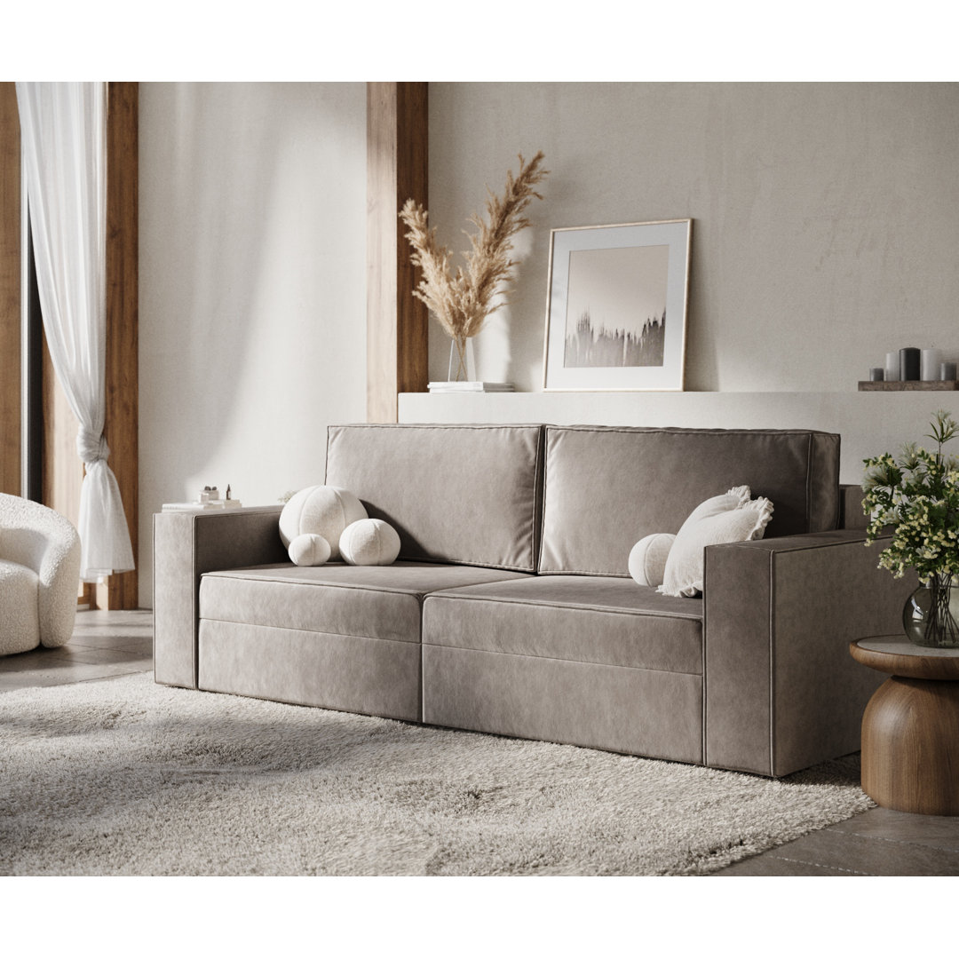 Dreisitziges Sofa Mit Schlaffunktion Leo