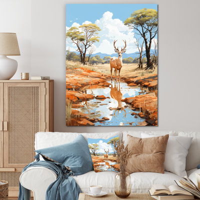 Woodland Deer Wanderers II