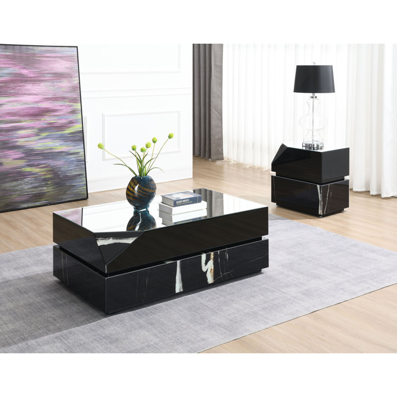 Ensemble de tables basses 2 pièces Housley