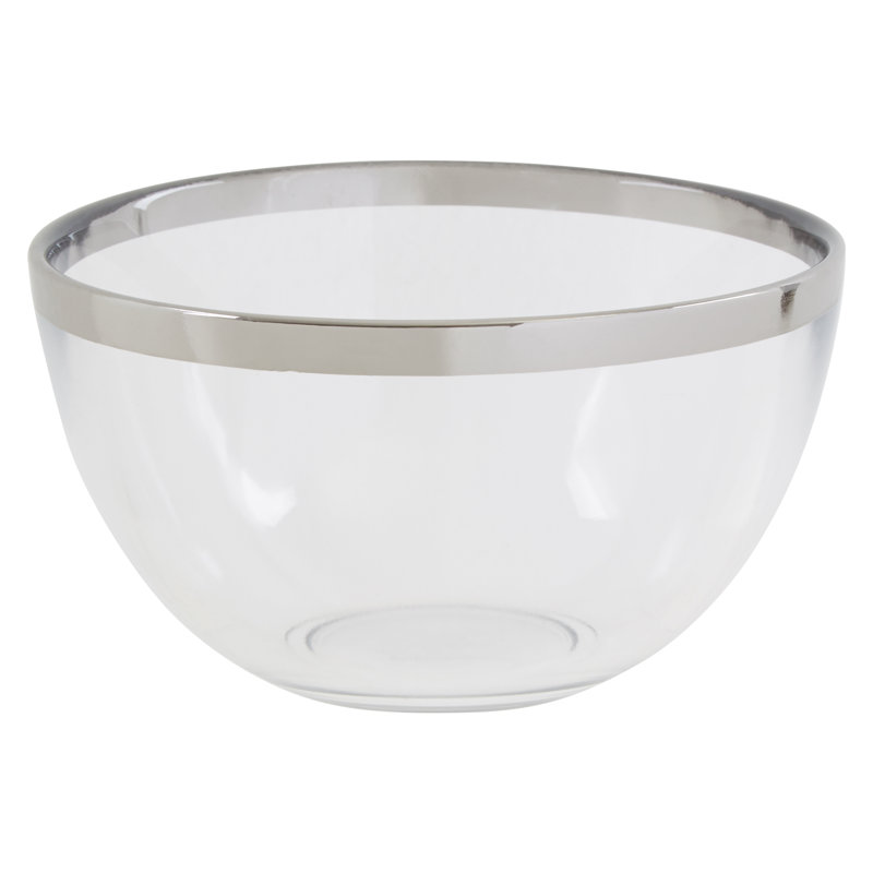 Ida Glass Decorative Bowl, 8cm H x 15cm W x 15cm D