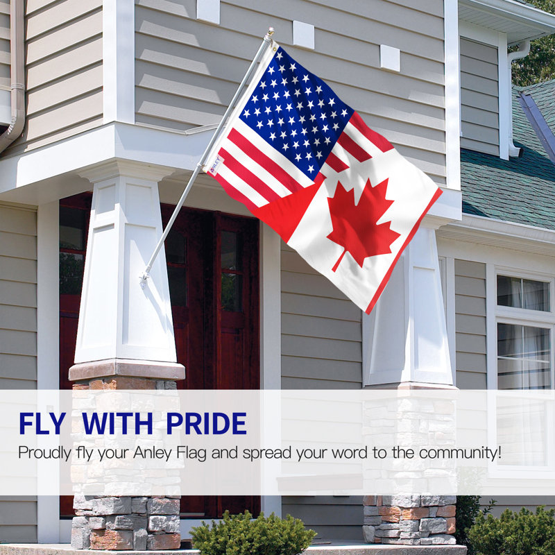 Drapeau de maison en polyester H 36 po x l 60 po Fly Breeze