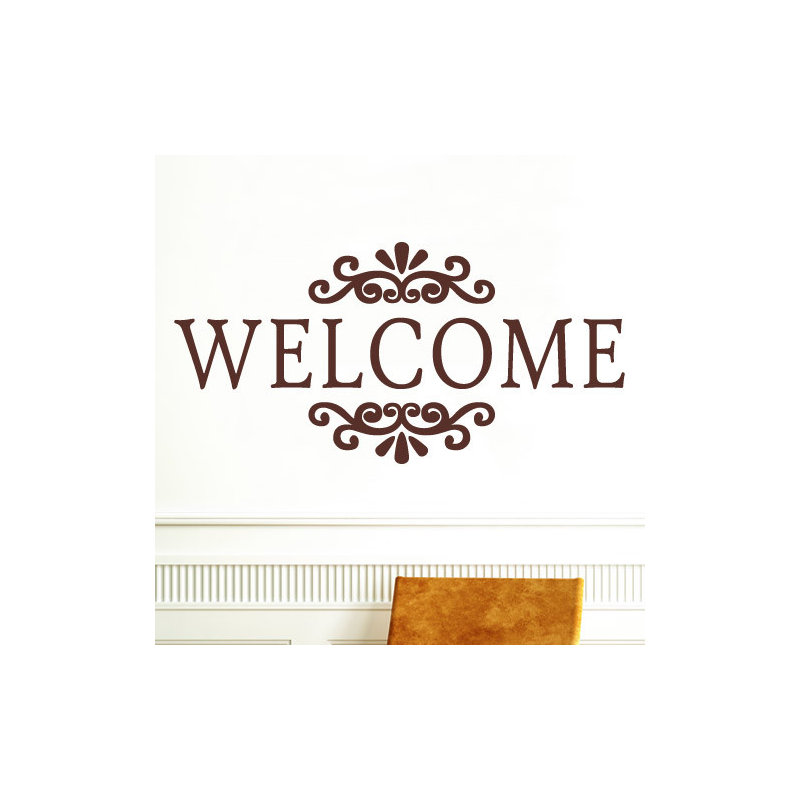 Wall Decal, Brown, Medium