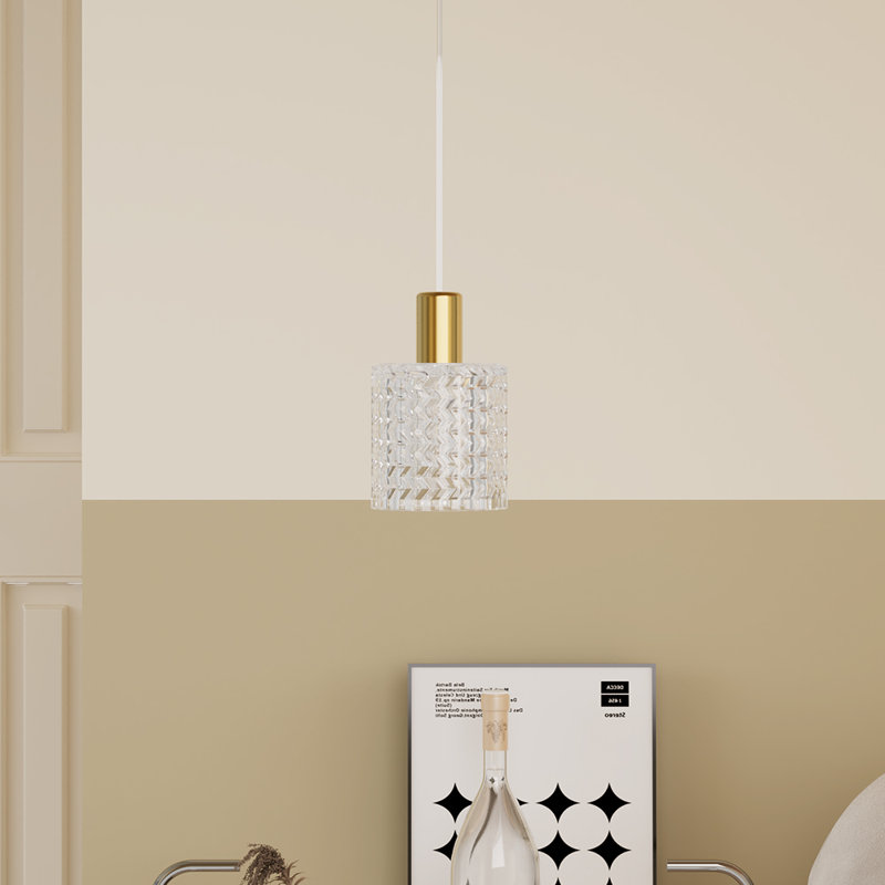 1 - Light Natural Chandelier Pendant