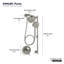 Kohler Purist Performance Showering Kit, 1.75 GPM Multifunction Showerhead and Handshower Package, Three Spray Settings-1789631926