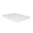 6 In. Reversible Full Size Foam Mattress In A Box, High-Density Foam Double Sided Quilted Mattress, White-1539842543