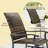 Outdoor Chair,Wicker Rattan Swivel Chair Set-2134166261