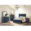 1Pc Nightstand Two Tone Design English Dovetail Drawers-65780559