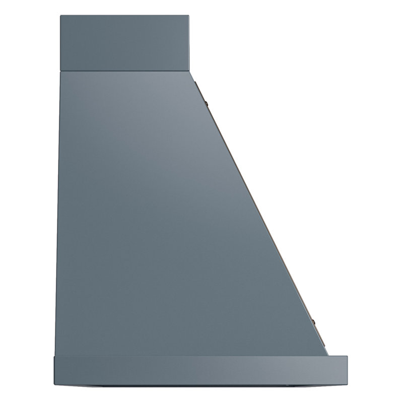 ILVE Nostalgie Noblesse 60 inch Range Hood, Blue Gray/Burnished