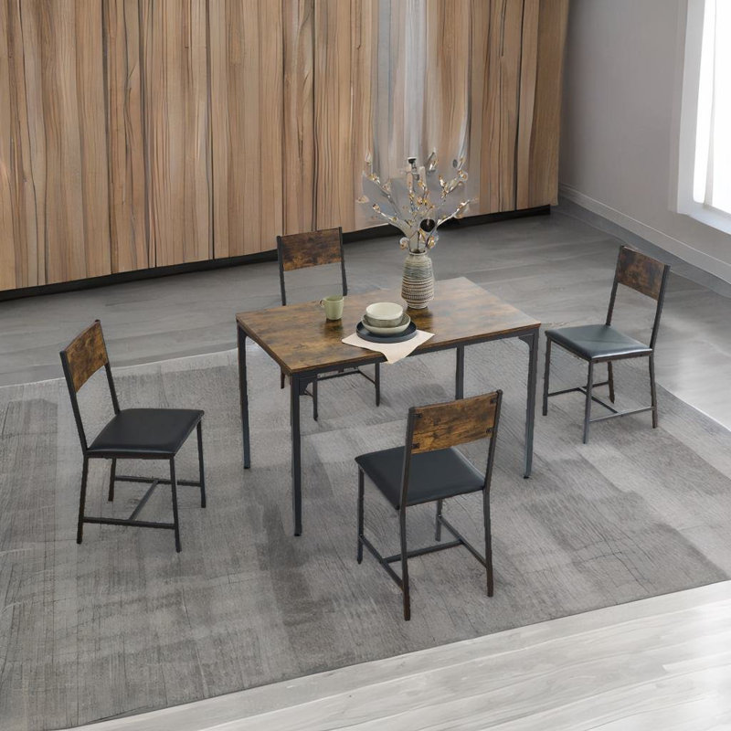 4 - Person Four Leg Base Dining Set