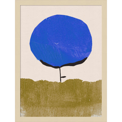 Blue Flower Print by Alisa Galitsyna