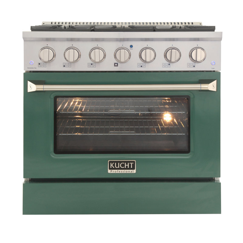 36" 5.2 Cu. Ft. Freestanding Gas, Liquid Propane, Light Blue