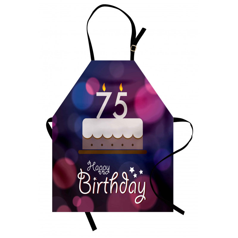 Tablier d’anniversaire 75e