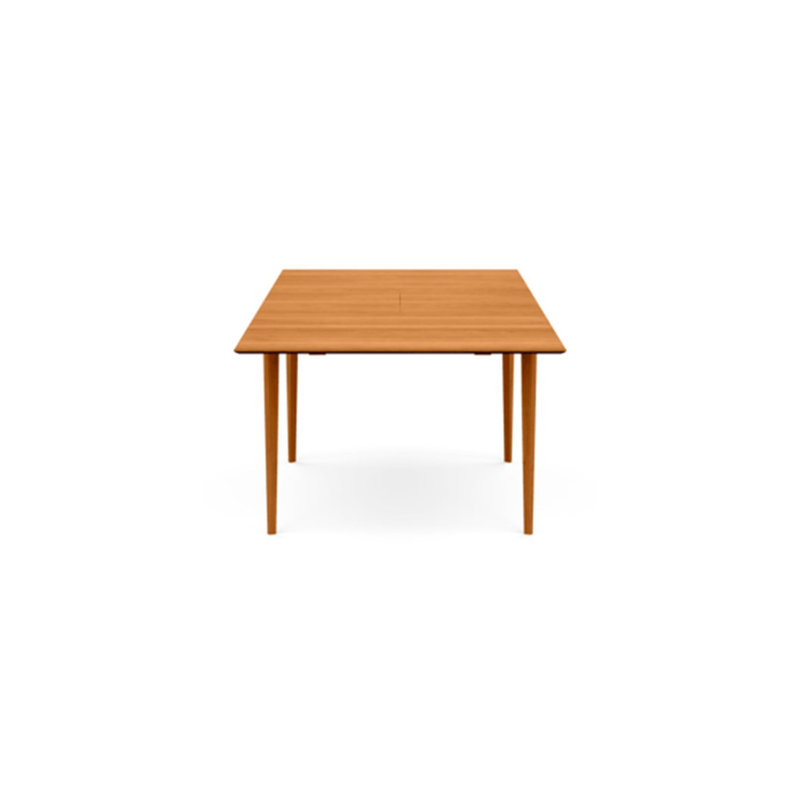 Sarah Four Leg Extension Table, Natural Cherry, 42" W x 96" L
