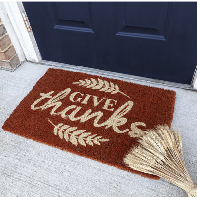 Thanksgiving Outdoor Doormat