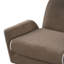 Fauteuil d'appoint rembourré en peluche