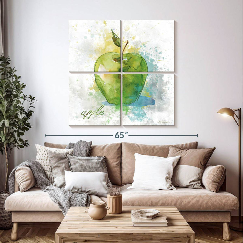 Yarlin A Fresh Apple, 45" H x 45" W