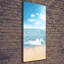 Beach And Sea - Wrapped Canvas Print