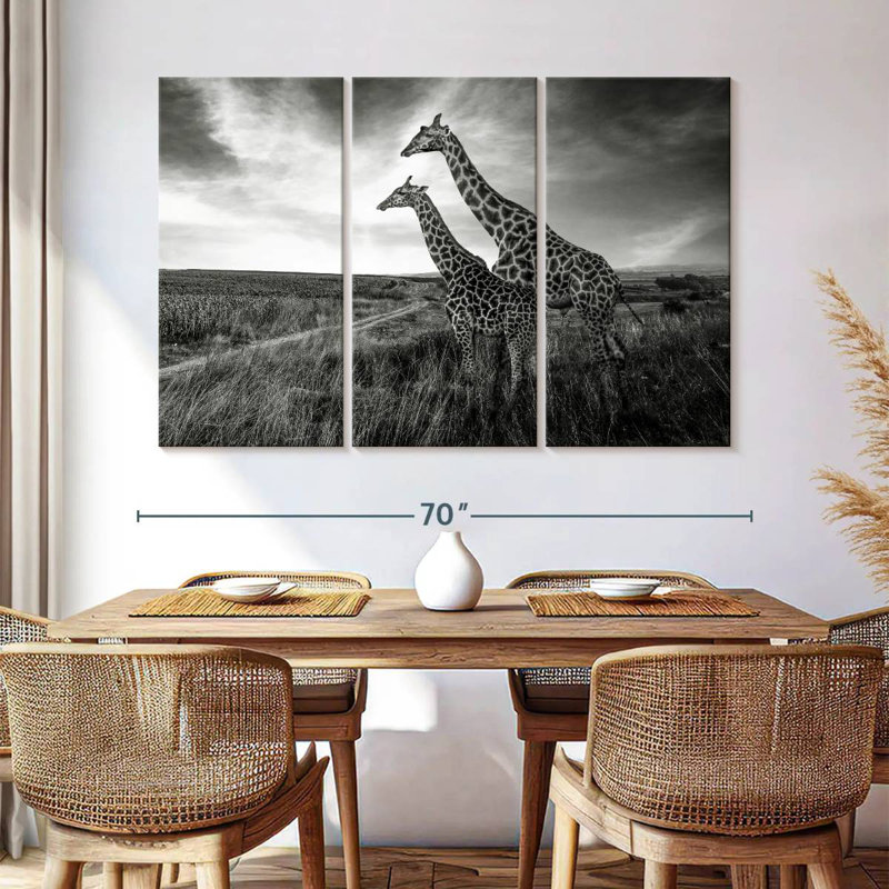 Brampt Reticulated Giraffe, 28" H x 45" W