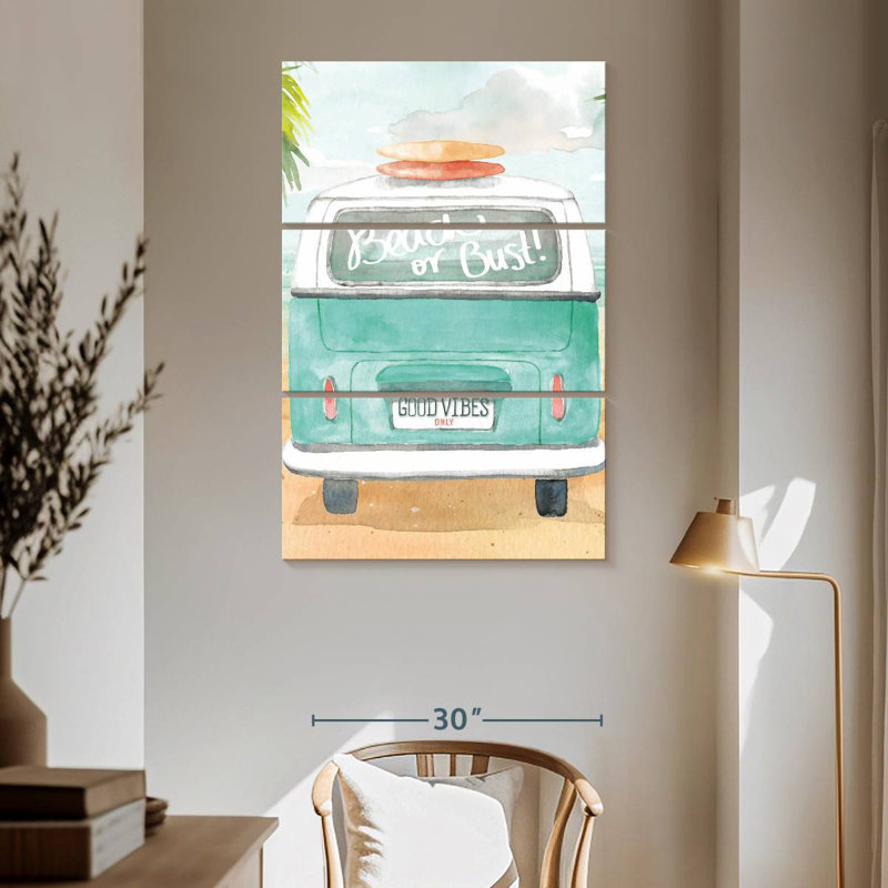 Mehar Surfs Up I, 65" H x 42" W