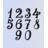 10'' H Metal House Number-97735373-97736197