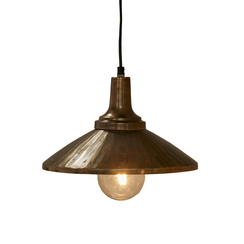 Allonzo 1 - Light Gold Pendant