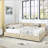 Comfortable Upholstered Sofa Bed Frame with Tufted Backrest and Armrests for Versatile Use-2098804006-2098804012