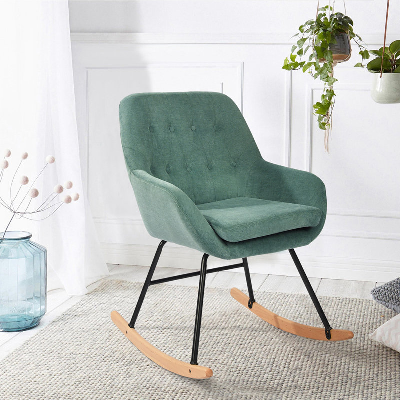 Gilleland Rocking Chair, Dark Green