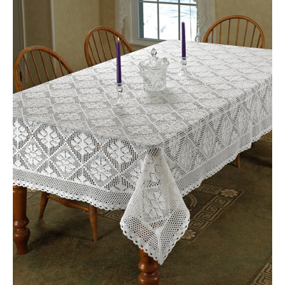 Sawbridgeworth Geometric Cotton Blend Tablecloth