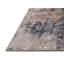 Tapis brun / noir / bleu à motif abstrait Broomall-112552042