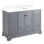 Quen 48" Freestanding Single Basin Vanity Set with Cabinet, Vanity Top, and Oval Undermount Sink