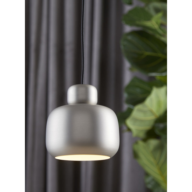 Stone Pendant (Small), White, 127.8" H x 9.4" W x 9.4" D