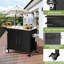 Chariot de gril en métal avec évier et armoire, plateforme pliable, roulettes pour la cour arrière, acier inoxydable 304, drainage complet, rangement facile à installer, table de travail supérieure, espaces, propre,