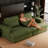 Boneless 93" Upholstered Square Arm Deep Seating Sleeper Sofa-995146182