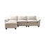 Canapé modulaire de luxe avec repose-pieds-701196529